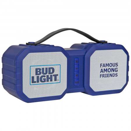 Bud Light Waterproof Rugged Bluetooth Phone Holder Speaker